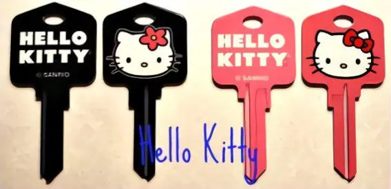 Kool Keys decorative house keys selection