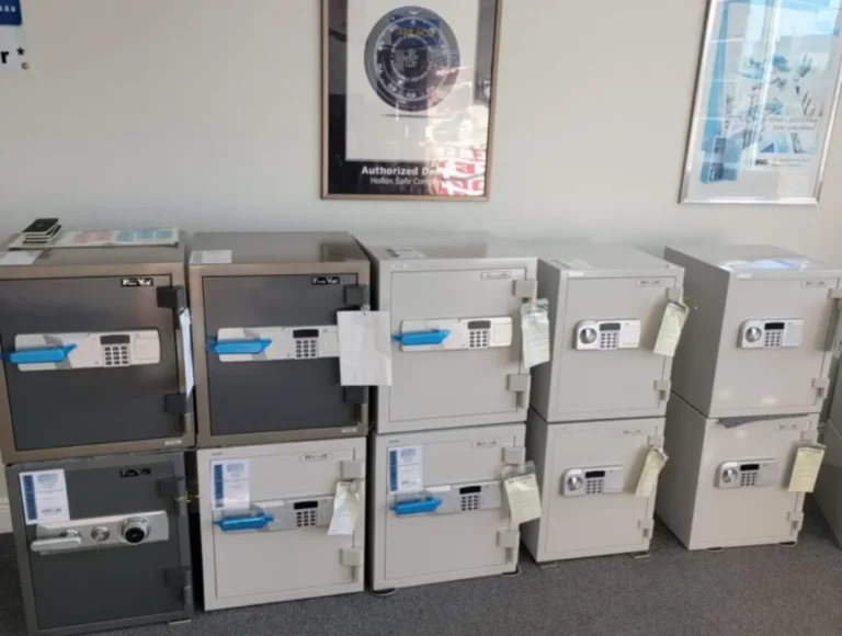 Safe showroom at Adams Treasure Coast Lock & Safe